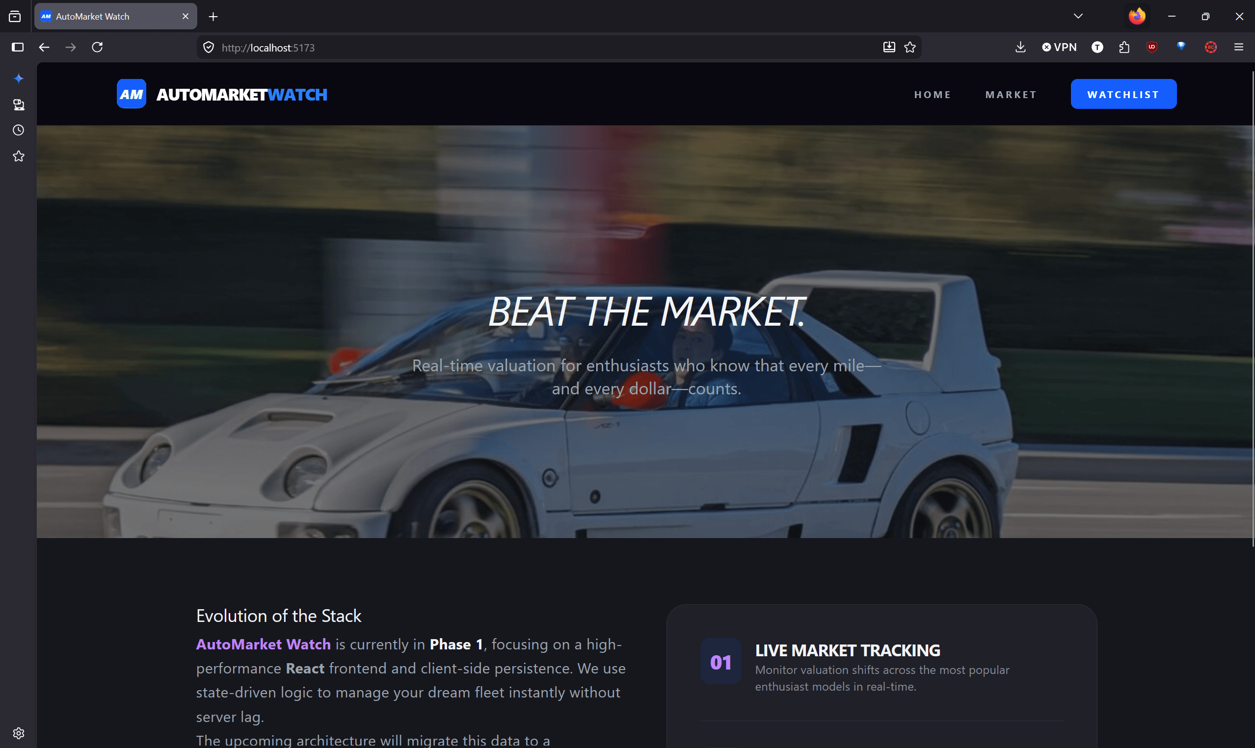 AutoMarket Watch