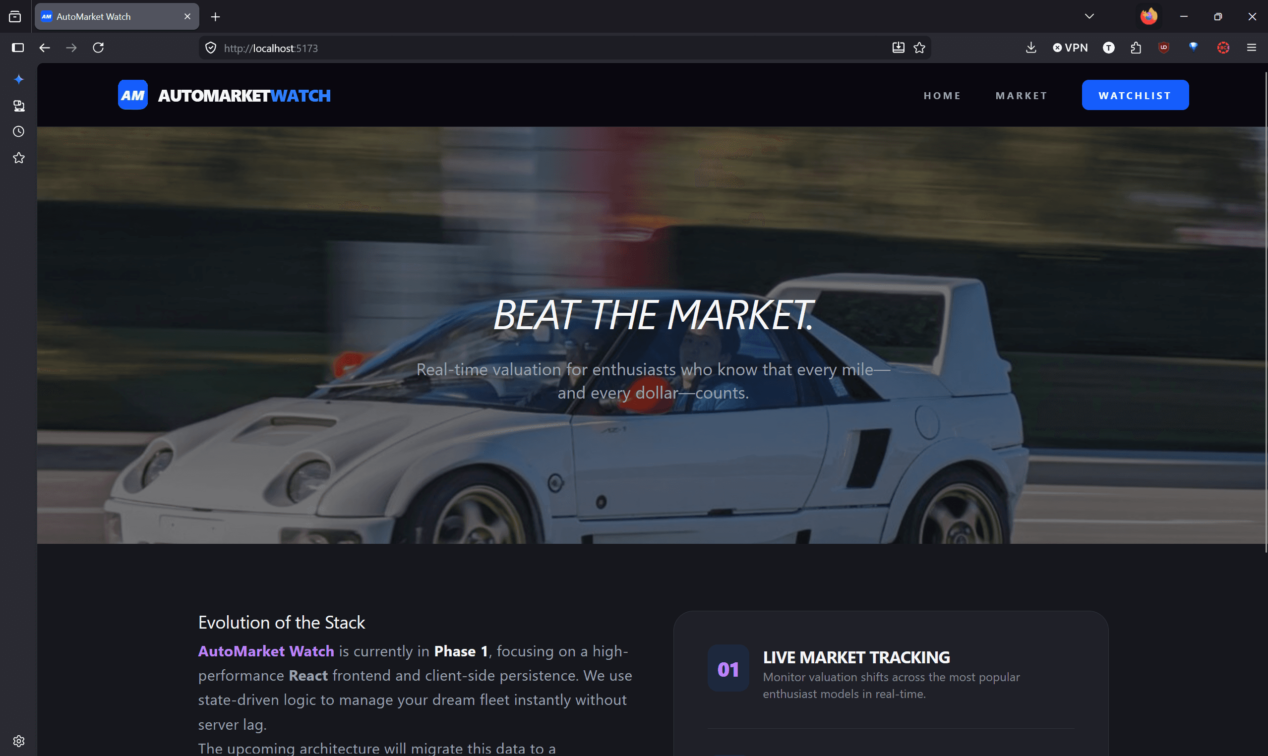 AutoMarket Watch