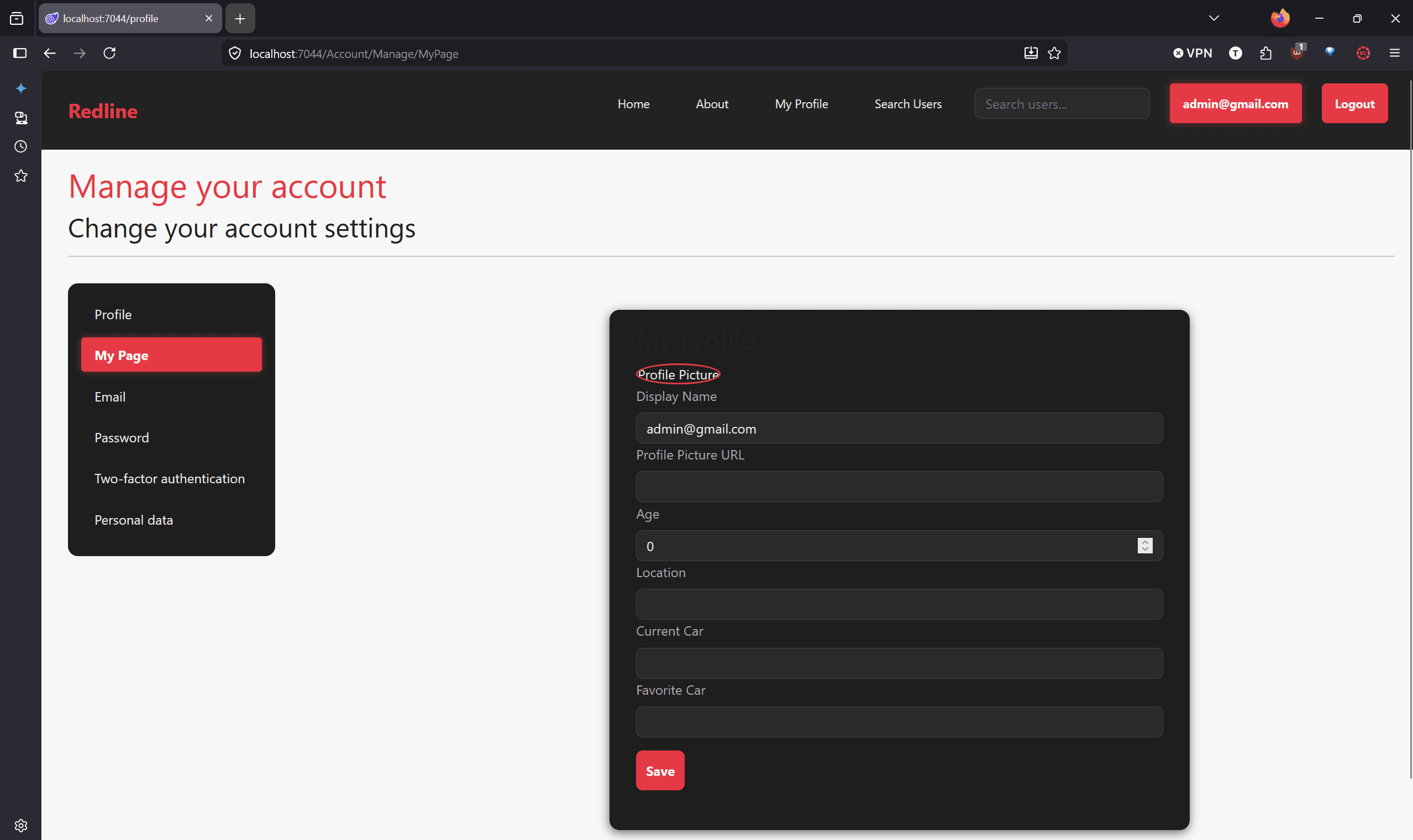 Project Screenshot
