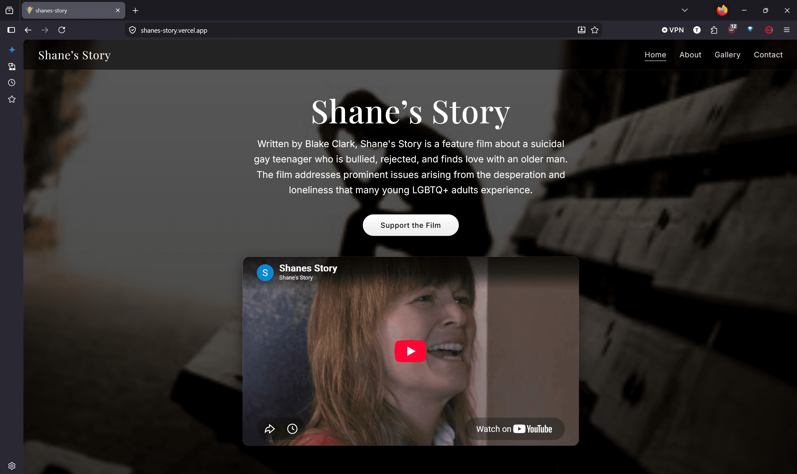 Shane's Story